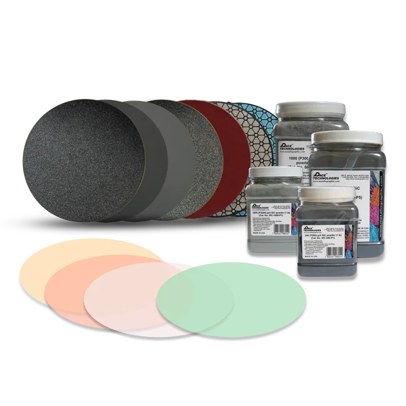 Silicon carbide grinding papers